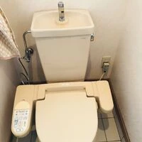 画像1673：ユニットバス　シャワーカーテン　簡単に落とせます。