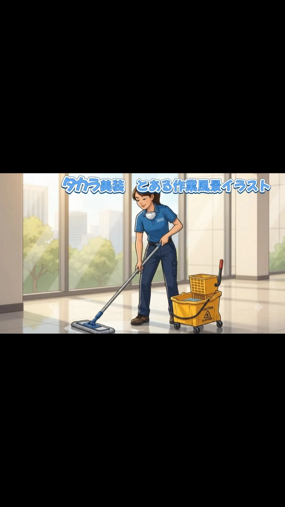 #タカラ美装  #感動きれいマイスター 